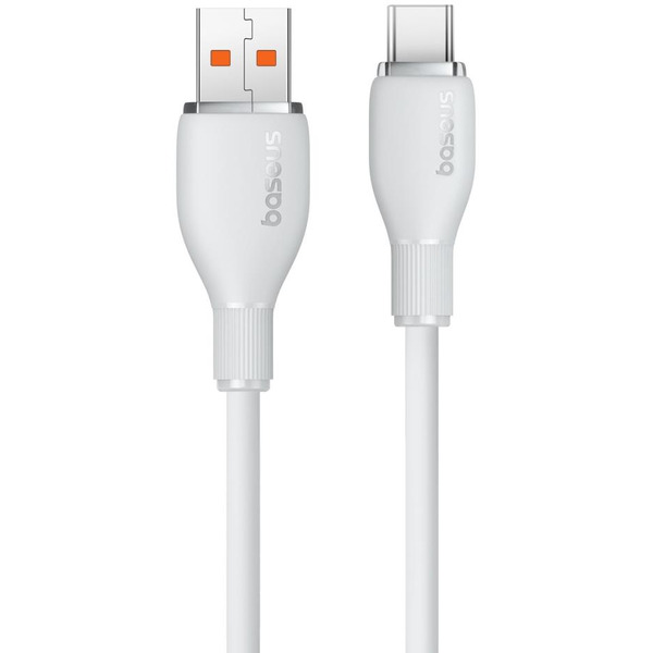 Кабель Baseus Pudding Series USB Type-A - USB Type-C (1.2 м, белый)