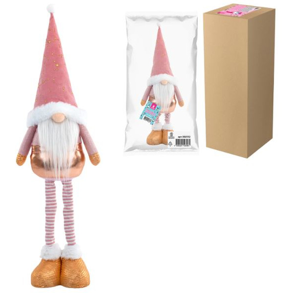 Новогоднее украшение Золотая сказка Звездный Гном 592512