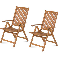 Комплект из 2 садовых кресел Fieldmann FDZN 4001-T