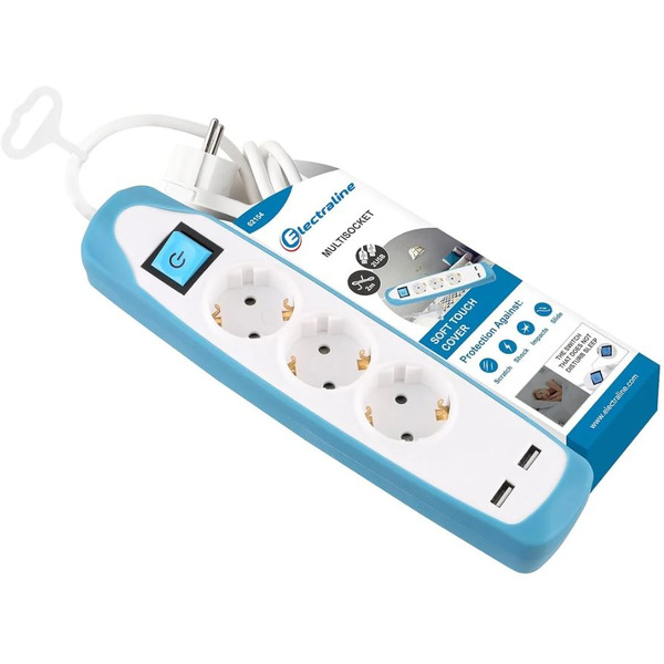 Удлинитель Electraline 62154