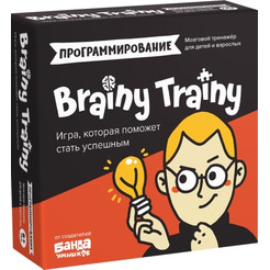 Настольная игра Банда Умников Brainy Trainy Программирование УМ268