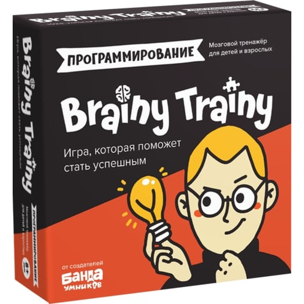 Настольная игра Банда Умников Brainy Trainy Программирование УМ268