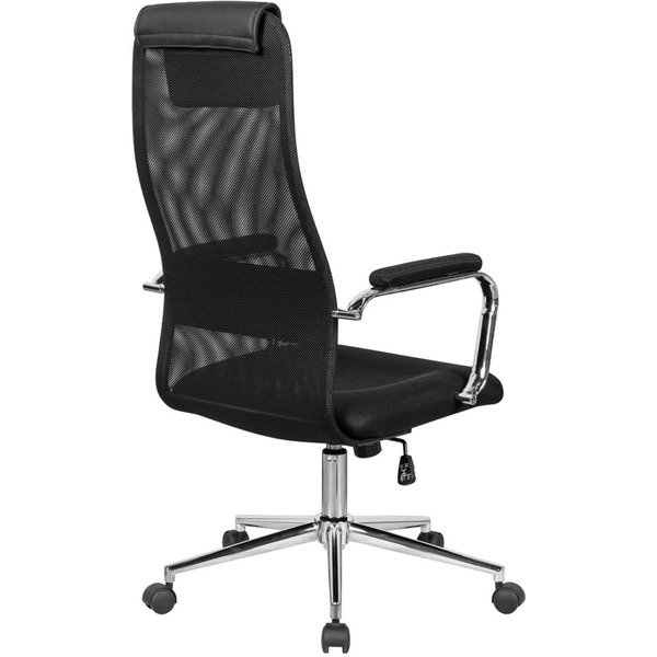 Кресло офисное SITUP ALFA chrome (сетка Black / Black)