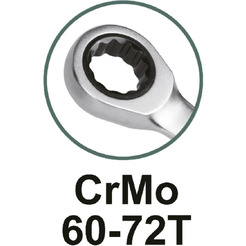 Набор ключей с трещоткой Total THT102RK061