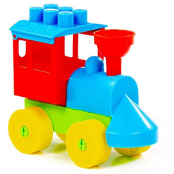 Конструктор Полесье Юный путешественник 55231 Паровоз