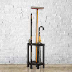 Подставка для хозяйственного инвентаря ArtPlast BROOM HOLDER T29N