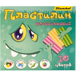 Пластилин Silwerhof Монстрики 1836224