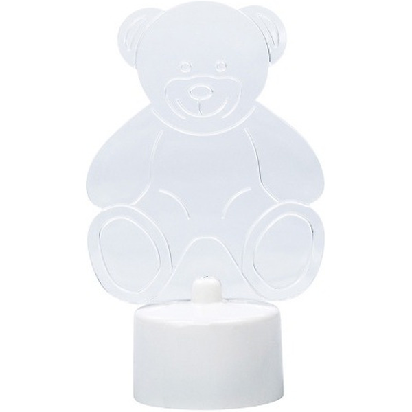 Фигура светодиодная на подставке "Мишка 2D", RGB NEON-NIGHT