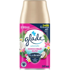 Освежитель воздуха Glade Automatic Кокoсовый бали сменн. баллон 269 мл 8991162560