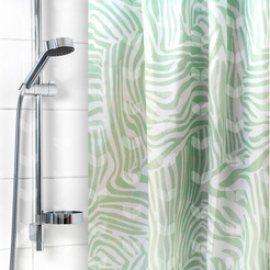 Штора для ванной комнаты Вилина 6666-2225-1 (зебра серая)