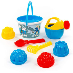 Набор игрушек для песочницы Полесье Смурфики: Затерянная деревня-6 №3 65094