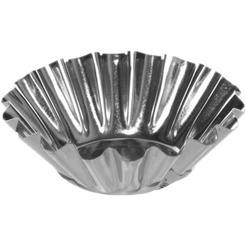 Форма для выпечки ЖЕСТЕУПАКОВКА ЖУ08.000 (диаметр дна130мм, диаметр верха 160мм)