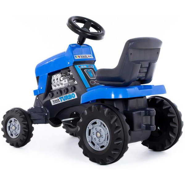 Каталка-трактор с педалями Полесье Turbo 84620
