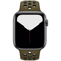 Ремешок Bingo Sport для APPLE Watch 42/44/45mm (S) Оливковый с черным