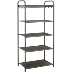 Полка для обуви ЗМИ Верона 15 ПДОВ15 (графит)