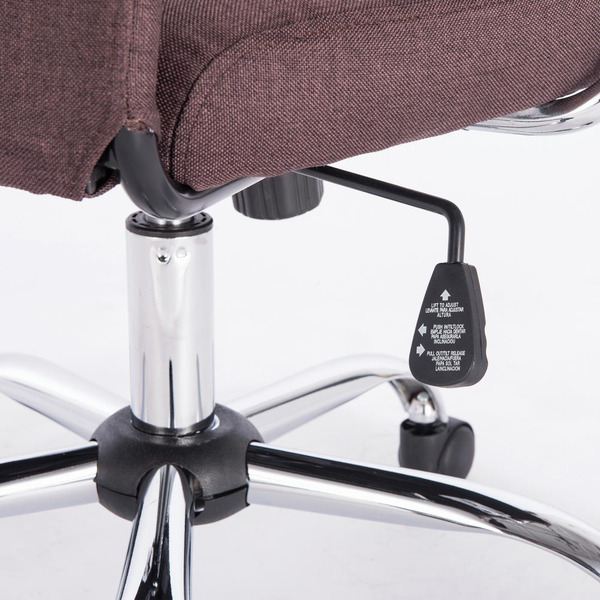 Кресло Brabix Flight EX-540 (ткань, коричневый)