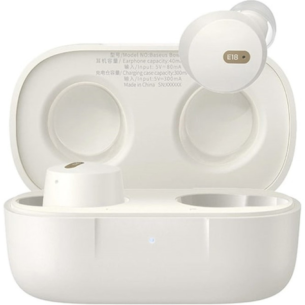 Наушники Baseus Bowie E18 True Stellar White (A00023800223-00)