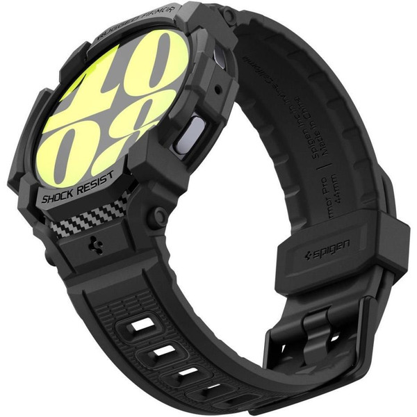 Ремешок с чехлом SPIGEN RUGGED ARMOR PRO для SAMSUNG GALAXY WATCH 7 44 MM MATTE BLACK ACS08338