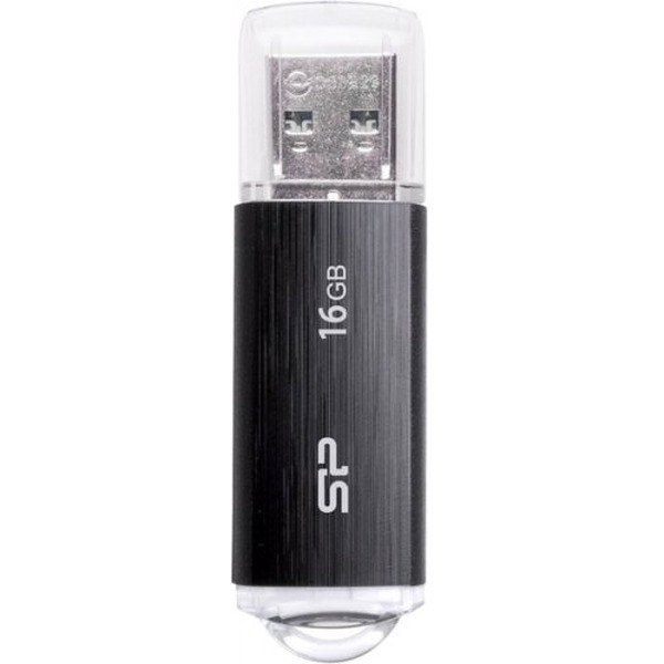USB Flash Silicon-Power Blaze B02 16 Гб SP016GBUF3B02V1K (черный)