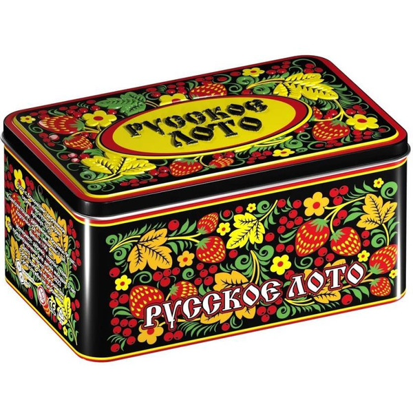 Лото Нескучные игры Русское лото в жестяной коробке 7931 (6191649)