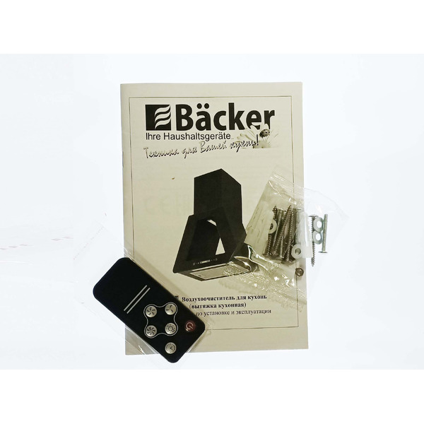 Кухонная вытяжка Backer TH60CL-2F200-BLACK RC