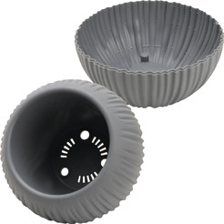 Кашпо La Decoro Сфера КШ-9766 (серый жемчуг)