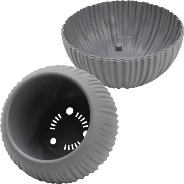 Кашпо La Decoro Сфера КШ-9766 (серый жемчуг)