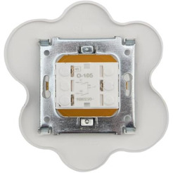 Выключатель двухклавишный KRANZ HAPPY Яичница KR-78-0630