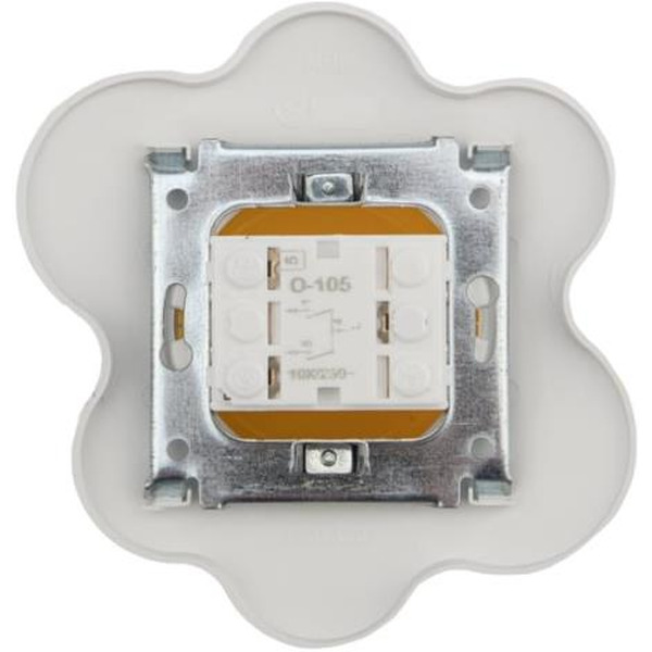 Выключатель двухклавишный KRANZ HAPPY Яичница KR-78-0630