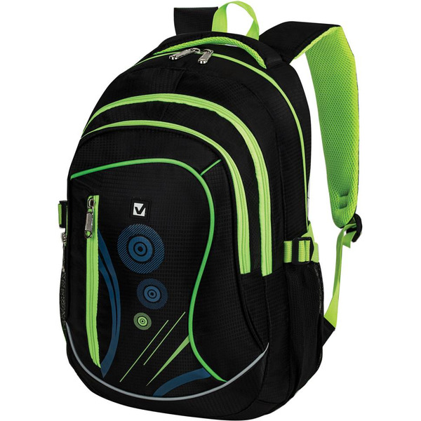 Рюкзак BRAUBERG HIGH SCHOOL Неон 225520