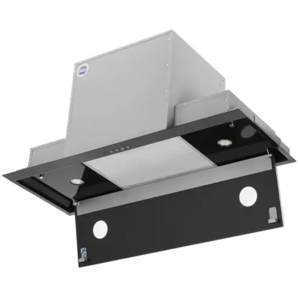 Вытяжка Akpo Neva Glass 80 wk-10 (черный/нержавеющая сталь)