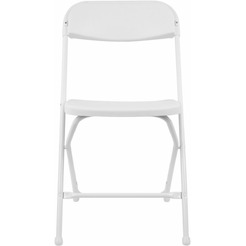 Стулья складные BRABIX Golf CF-002 (КОМПЛЕКТ 4 шт., белый каркас, пластик белый) 533031