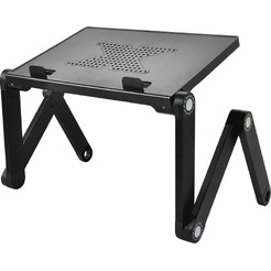 Стол для ноутбука Cactus CS-LS-T8-C (серебристый)