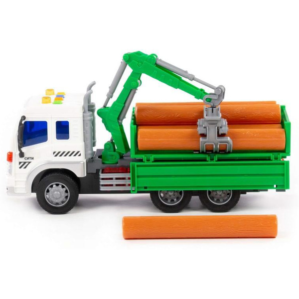 Самосвал Полесье Сити 96029 (зеленый)