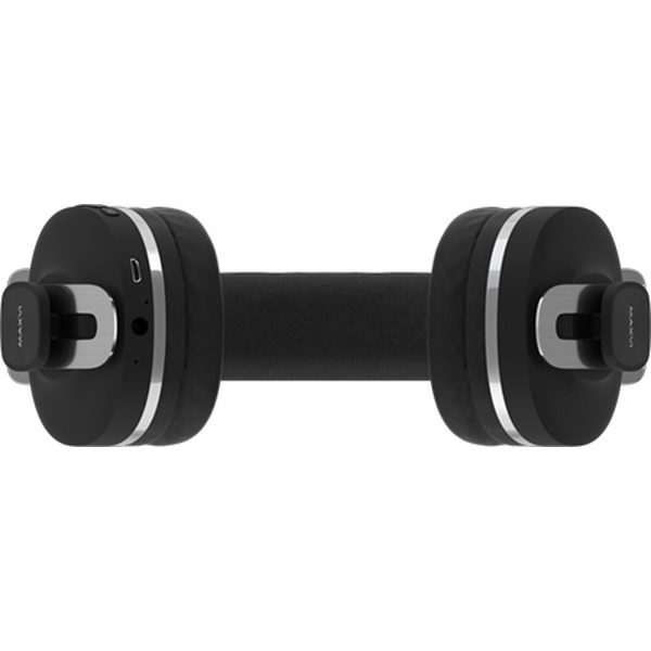 Беспроводные наушники Maxvi MHF-202BT (черные)