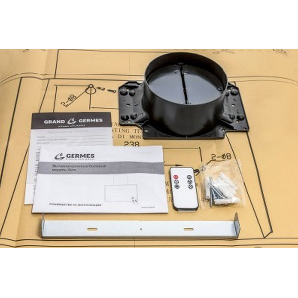 Вытяжка Germes Aura 90 (черная)