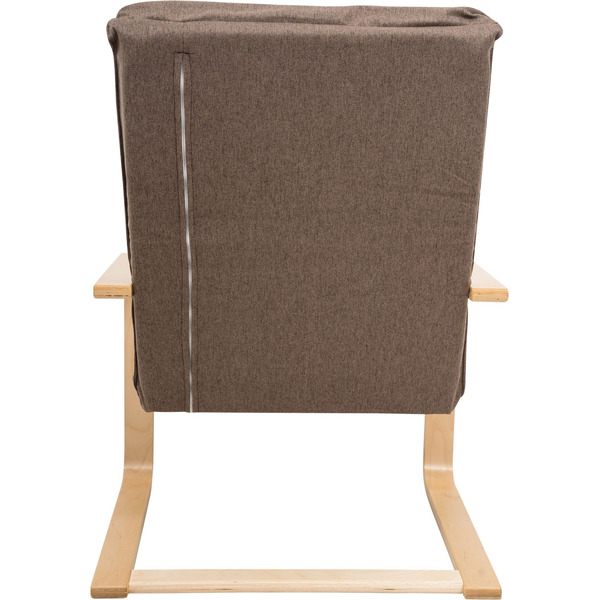 Кресло Calviano Soft 1 (коричневый)