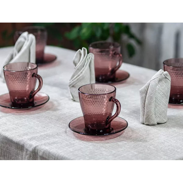 Столовый сервиз Luminarc Идиллия Лилак O0202 (19пр)