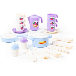 Набор детской посуды Полесье Настенька на 6 персон (V1) 79954