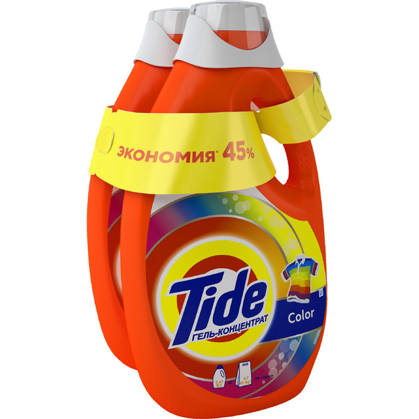Гель-концентрат Tide Color 2x2.47л