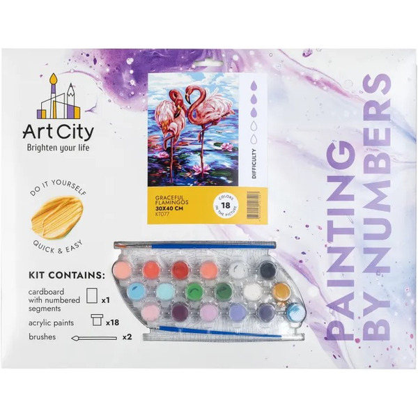 Картина по номерам ArtCity Первая встреча КТ701