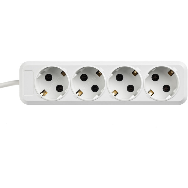 Удлинитель Sundays Electric УБ04-2448 (1.5м, белый)