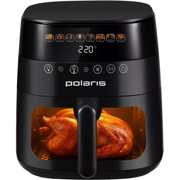 Аэрогриль POLARIS PAF 6003W WIFI IQ Home Черный