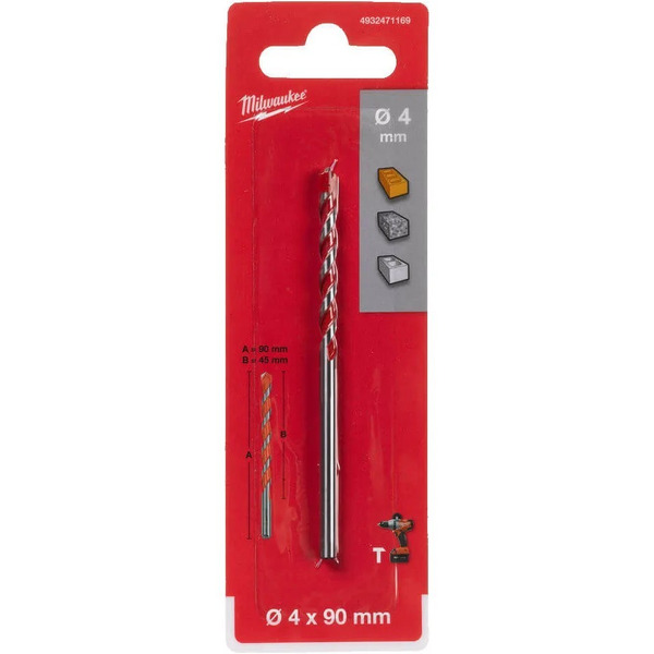 Сверло по бетону Milwaukee Premium 4932471169
