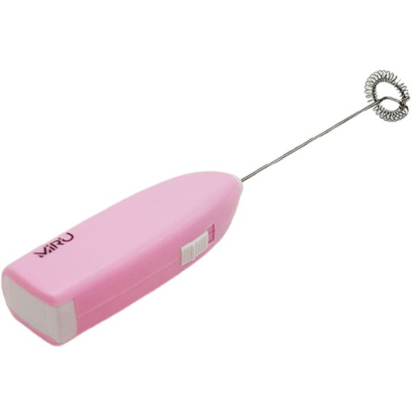 Ручной вспениватель молока Miru KA044 (розовый)