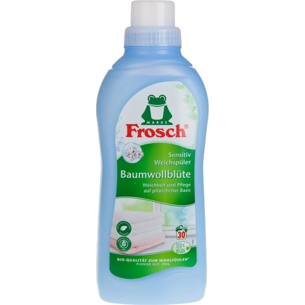 Кондиционер для белья Frosch Цветы хлопка 0.75л