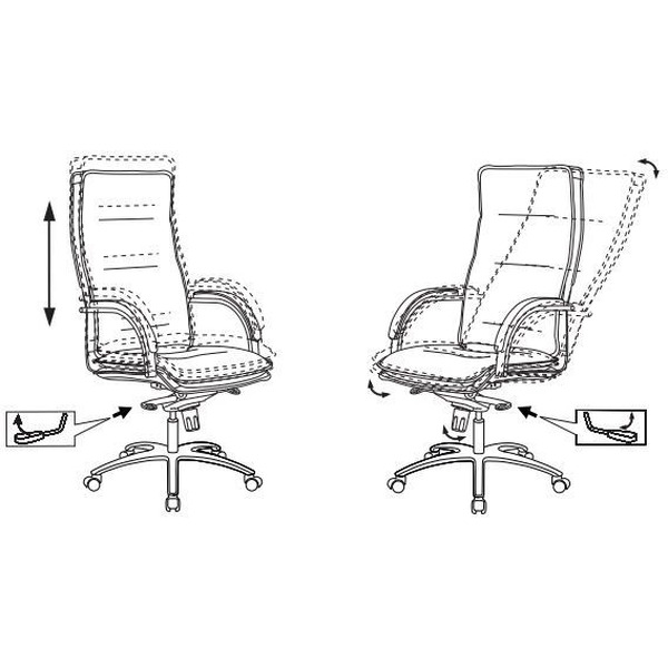 Кресло Бюрократ T-9927SL (черный)