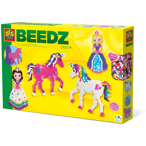 Термомозаика SES Creative Единорог и принцесса 06216