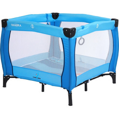 Манеж CARETERO Quadra (синий)
