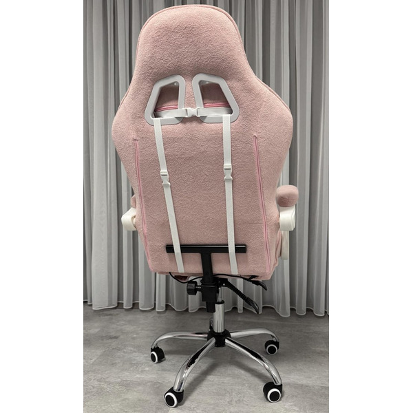 Вибромассажное кресло Calviano Nero (pink plush)